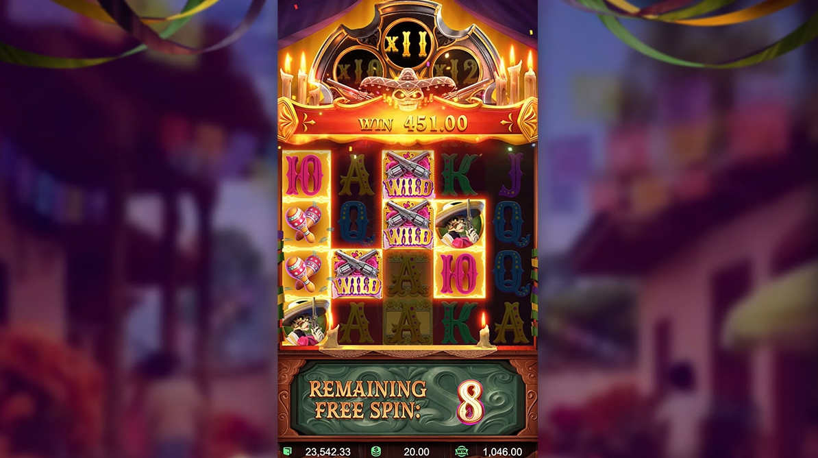Wild Bandito slot features